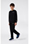 Crewneck Sweatshirt Kids Black Sweatshirt - 307315-Kk001 - 3