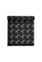 Black Patterned Scarf - 3
