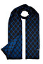 Black Patterned Scarf - 2