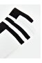 Lcw Kids Ecru Striped Girls' Knee High Socks 2-Pack - 3