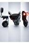 Electric Scooter with Extra Seat and Storage Basket - 3