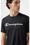 Short-Sleeve Tee Men's Black T-Shirt - 221814-Kk001 - 3