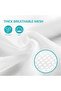 Mesh Laundry bag with Drawstring 60x90cm white pack of 2 - 5