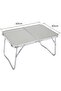 Compact Utility Folding Table 40×60 cm with Carry Handle - 3
