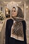 Luxury Voile Silk Shawl Hijab Foulard Scarf Shawl Leopard Pattern 70 X 180 cm