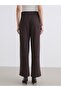 Lcw Modest Elastic Waist Wide Leg Women's Sweatpants - 4