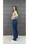 High Waist Women's Navy Blue Spanish Pants F Flare Jeans Pants