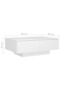 Coffee Table White 90x60x31 cm Engineered Wood - 6