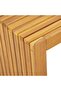 Side Table Oil Natural 70 x 35 x 35 cm Solid Acacia Wood - 7