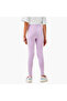 Solid Leggings with Elasticated Waistband - 3