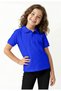 Children's Polo Neck School T-Shirt Polo Fabric School Clothing - Cobalt Blue