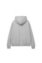 Oxford University Printed Oversize Unisex Light Gray Hoodie - 2