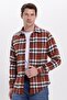 Men's Slim Fit slim fit checkered winter lumberjack shirt - 2