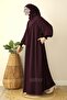 Sema Dress Shawl Gift Set Plum - 3