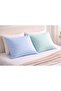 2 Pillowcases 50X70 cm Colorful Cover Blue-Mint - 2