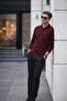 Men's Winter Polo Collar 3-Piece Knit Sweater - 6