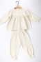 0-24 Months Lace Detail Baby Girl Kids Top and Bottom Set 2005 - 2