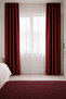 Shepherd Stitch Decorative Fleece Curtain – Special Design for Bohemian & Modern Living Rooms *No Pleats - Single Panel - 2
