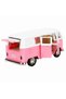 1:32 Pink Series Die Cast Model Car - Volkswagen T1 Transporter - 5