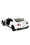 1:32 Japanese Series Die Cast Pull-Back Model Car - White Nissan Gt-R (R35) - 5
