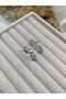 Mix Metal Hoop Earrings with Sparkling Star Detail - 4