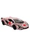 1:32 Scale Keothe Harring Series Die Cast Pull Back Model Car with Sound and Light - Pink Lam - 2