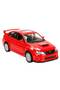 1:32 Far East Series Die Cast Pull Back Model Car - Red Subaru Wrx Sti - 2