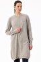 Basic Cashmere Long Cardigan Gray - 3