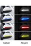 Car Mirror Crash Protector Colorful Reflective Strip – Side Mirror Protection Tape (1 Pair)