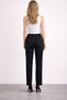 Large Size Trousers with Buckle Detail - 3