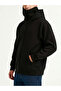 Samurai Ninja Double Hooded Full Zip Hoodie Sweatshirt Black - 4
