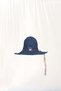 Navy Blue Hasir Sapka Fif - 2