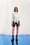 Light Gray Melange Cotton T-Shirt 17085