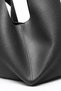 Minimal Clamshell Natural Leather Inner Lining Shoulder Bag Shoulder Bag - 5