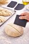 Practical 3-Piece Flexible and Durable Dough Scraper - Dough Cutter - Pastry Spreader Tool - 2