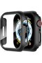 2-Pack Compatible for Apple Watch Series 7 45mm Case, Ultra-Thin Hard PC Bumper Case All-Around