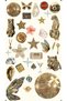 Golden Glam Sticker Set – Leopard & Gold Themed Decorative Stickers |   22×30 cm - 2