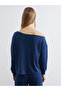Esvab • Modern & Distinctive Wide Roba Collar Women's Sweatshirt - 5