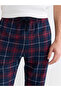 Mg Trend'En Red Standard Pattern Plaid Men's Pajama Bottoms - 3