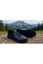Orthopedic Heel Gel 100% Genuine Leather Black Rubber Anti-Slip Sole Daily Men's Shoes - 5