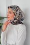 Damla Crash Soft Scarf Khaki - 3