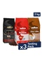 Quality Red + Cream and Aroma + Espresso Barista Gran Crema Whole Bean Coffee (1000g) 3-Pack