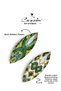 Abstract Embroidery Patterned Digital Printed Throw Pillow Cover. Double-Sided Hidden Zipper Pillow Cover - 7