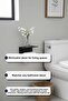 Toilet Roll Holder with Shelf Bathroom Accessory Minimalist Metal Decorative Shelf 16X12 cm - 2