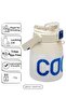 Sports Double Straw Tritan Flask 1 L Water Bottle with Shoulder Strap