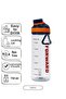 750 ml Sports Water Bottle – Water Bottle with Locking Lid, Spout, and Strap (Navy Blue) – Forward St6623