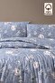 100% Cotton Ibiza Indigo Double Duvet Cover Set