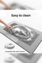 2 Pieces Thick Blue Water Absorbent Non-Slip Based Bathroom Mat Set - Kitchen Counter Front - 50X70 and 40X120 - 6