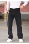 Men's Denim Pants Baggy High Waist Zippered Lycra Fume - 2