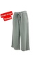 Poplin Cotton Striped Elastic Waist Sports Pants - 2